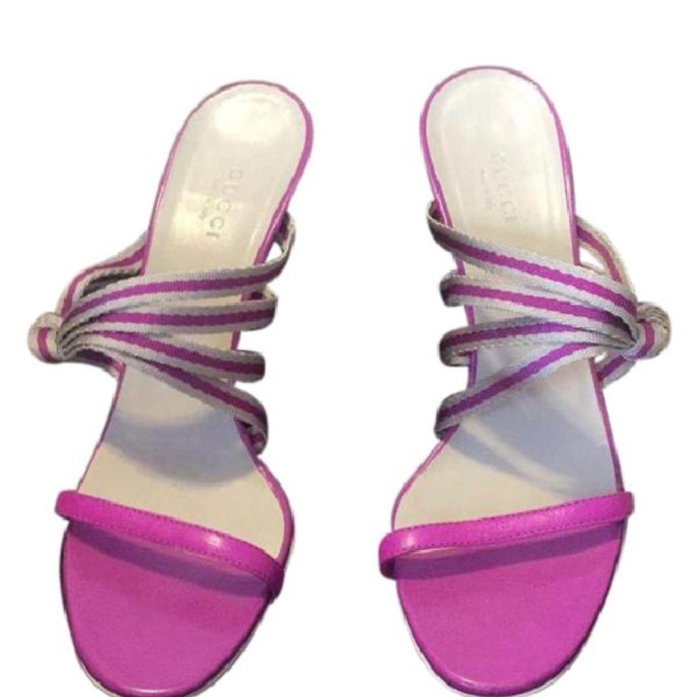 Pink Gucci Sandals